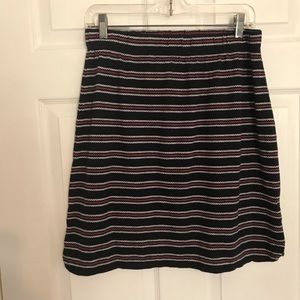 Talbots Striped Skirt